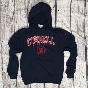 Cornell University Big Red Ivy League Collegiate Champion Blue Sweatshirt